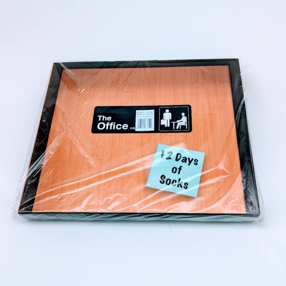 The Office Men's 12 Days Of Socks New In Box NIB 12 Pairs 8 Ankle 4 Crew Sz 8-12